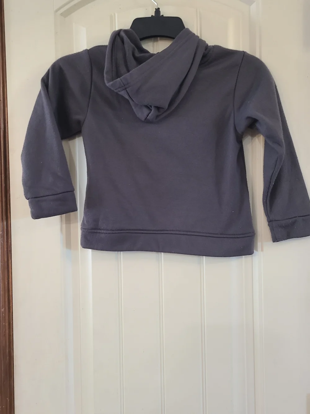 Ben Sherman Kids Gray Fleece Lined Hooded Sweatshirt with Logo Size 4T